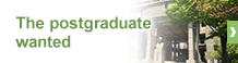 The postgraduate wanted